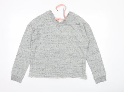 Womens UK Size M TALLY WEiJL Grey Pullover Sweatshirt