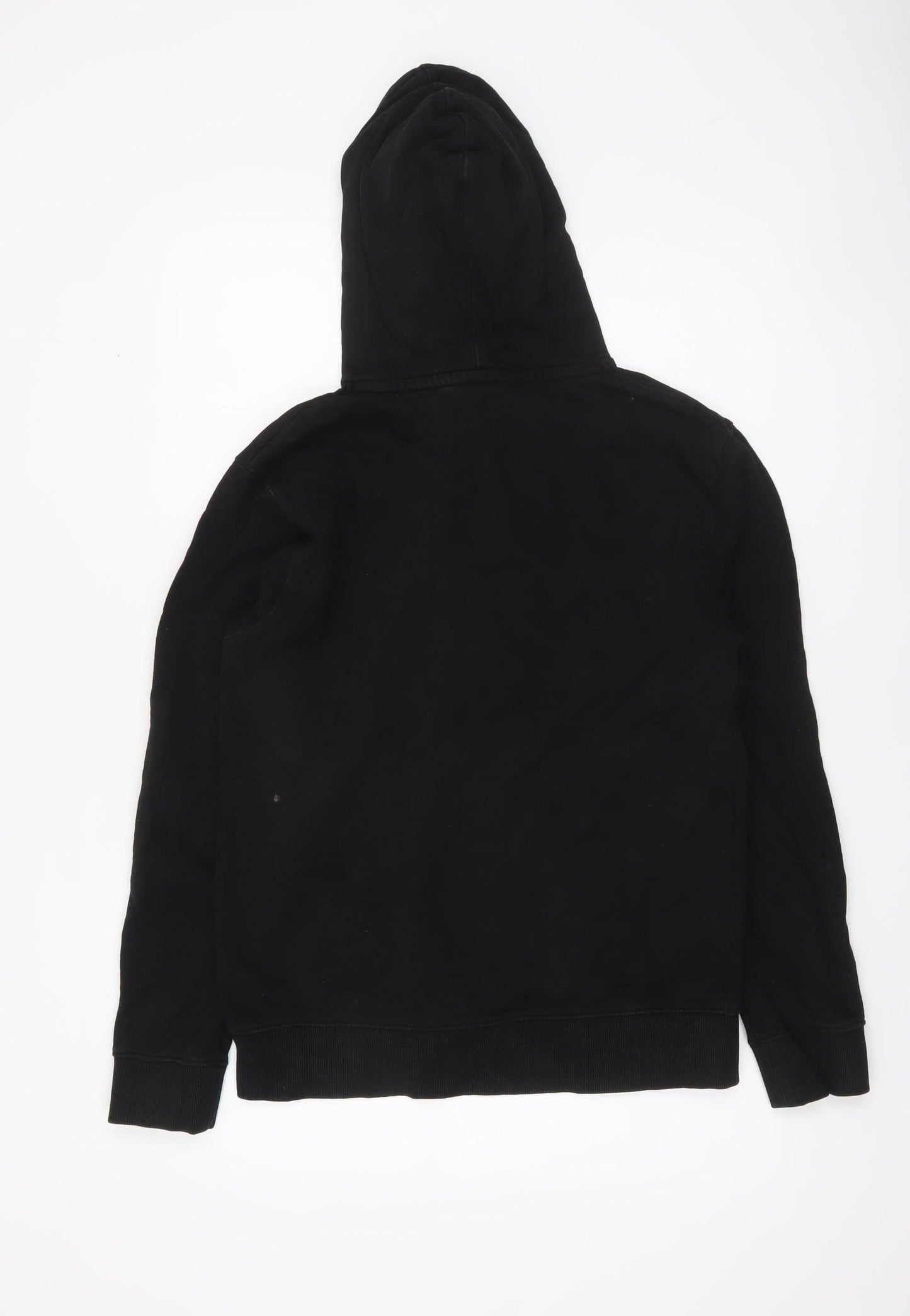 Mens UK Size S Blanks Factory Black Pullover Hoodie