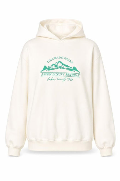 Womens UK Size 8 Threadbare Ivory Pullover Hoodie