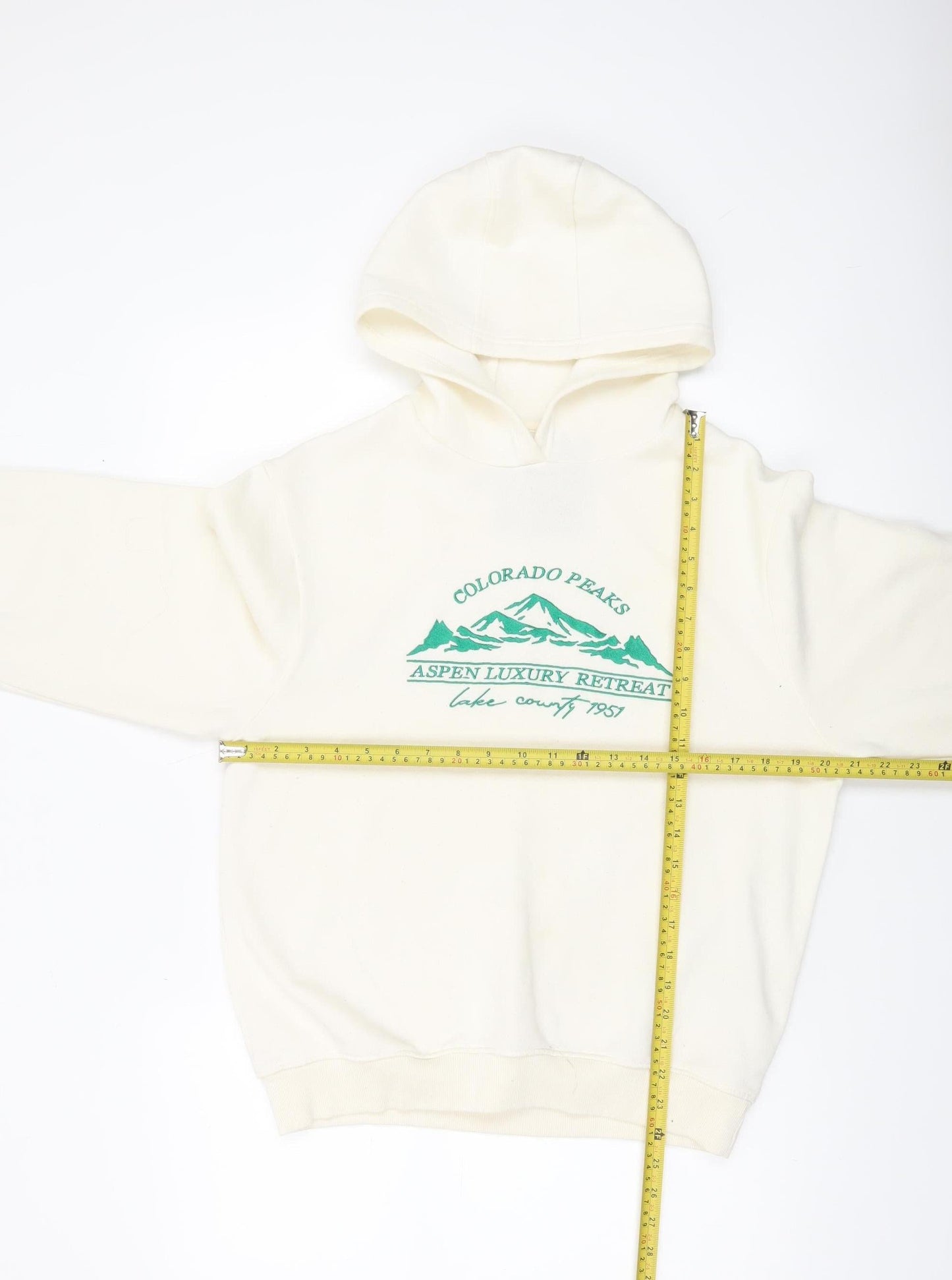 Womens UK Size 8 Threadbare Ivory Pullover Hoodie