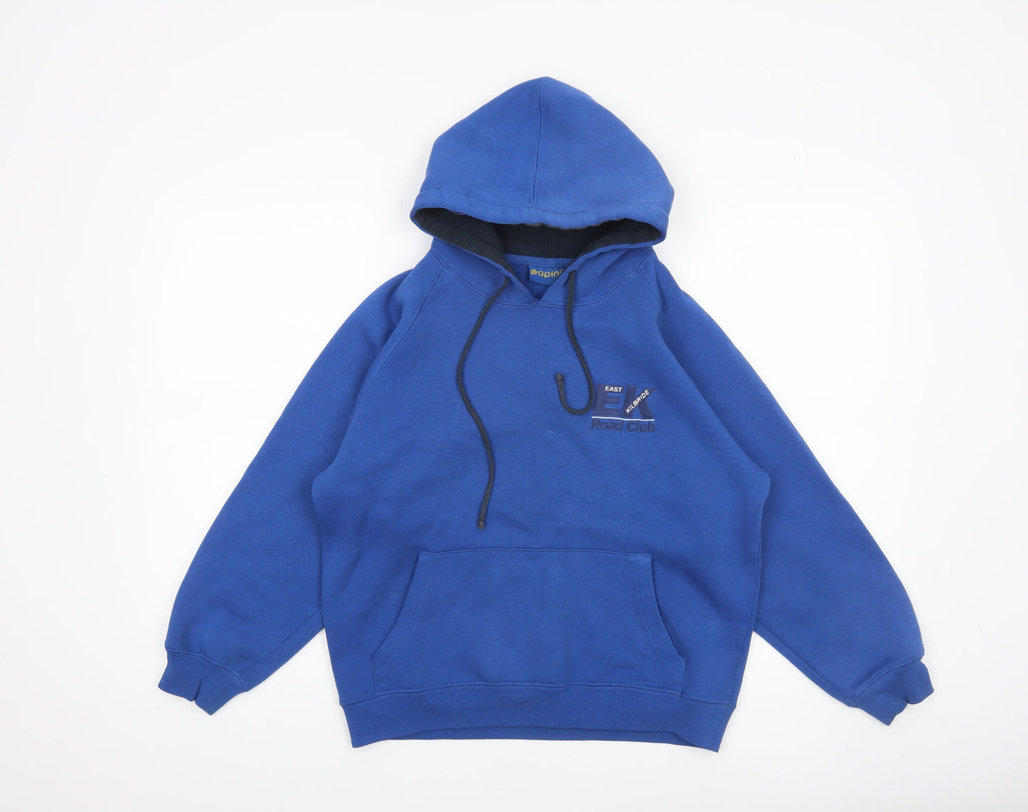 Boys UK Size XS Papini Blue Pullover Hoodie