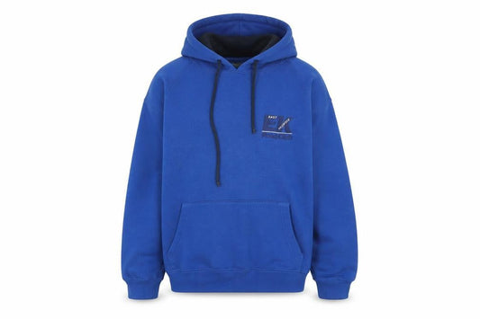 Boys UK Size XS Papini Blue Pullover Hoodie