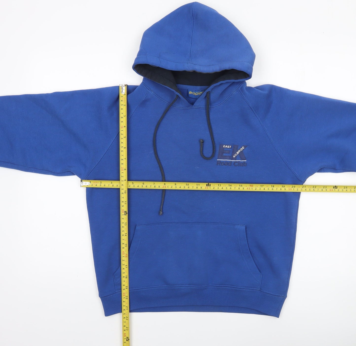 Boys UK Size XS Papini Blue Pullover Hoodie