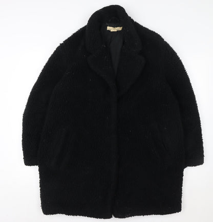 Womens UK Size 10 L.O.G.G. Black Overcoat