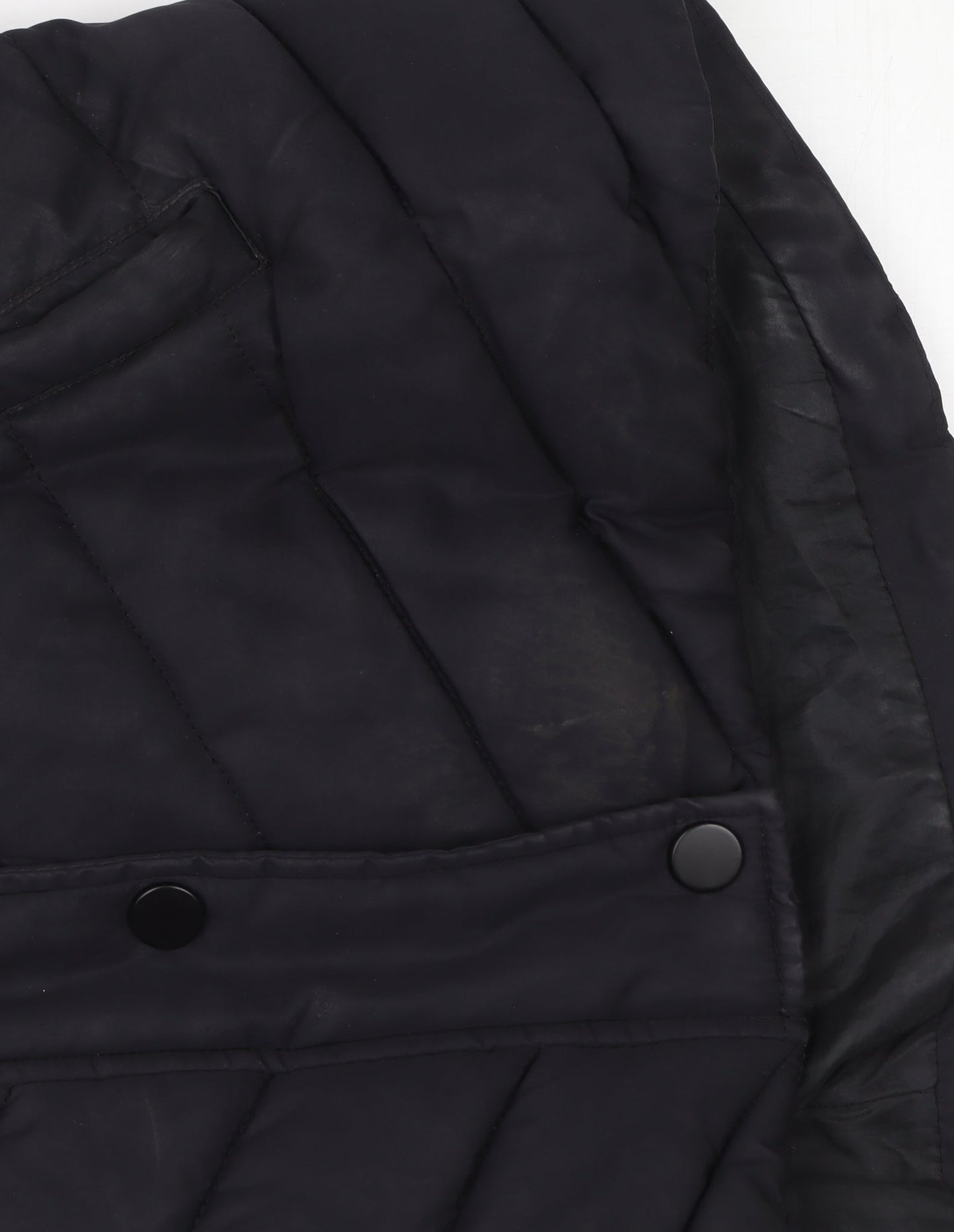 Womens UK Size 14 L.O.G.G. Black Puffer Jacket