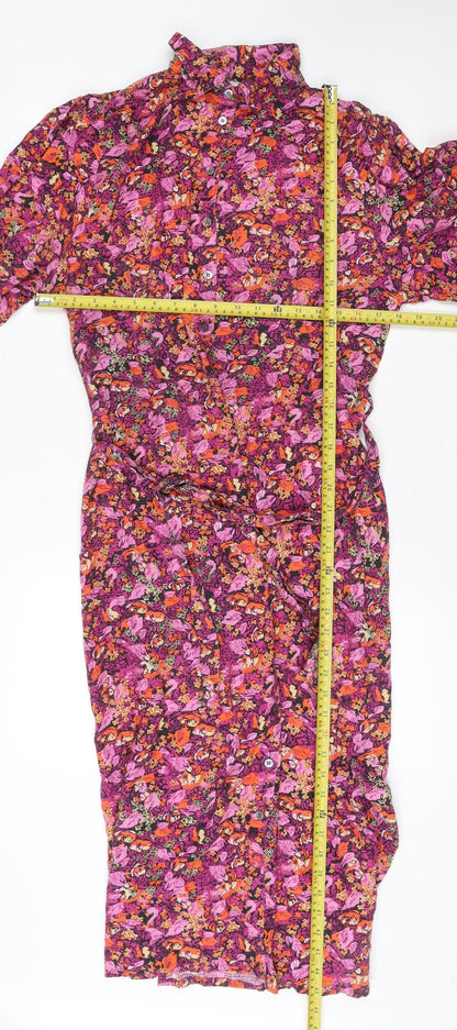 Womens UK Size M Frnch Paris Shirt Dress