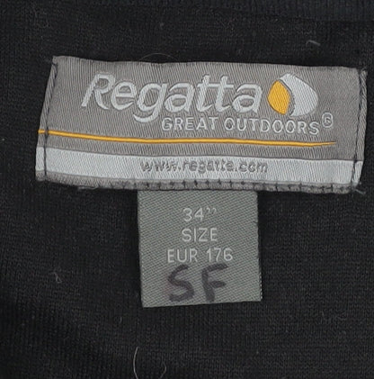 Mens UK Size S Regatta Black Pullover Sweatshirt