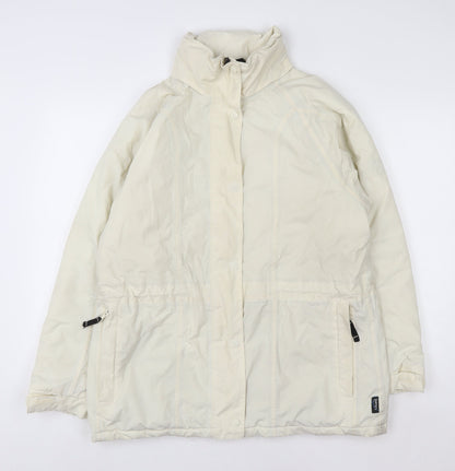 Womens UK Size 12 Regatta Ivory Parka Coat