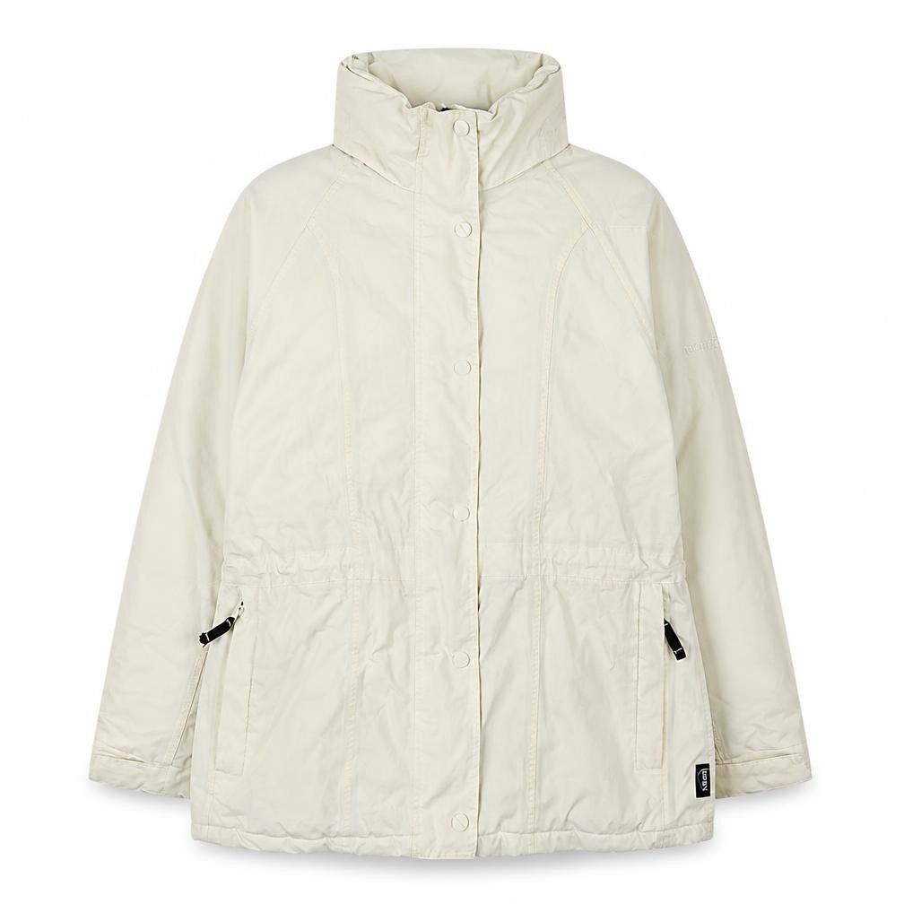 Womens UK Size 12 Regatta Ivory Parka Coat