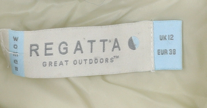 Womens UK Size 12 Regatta Ivory Parka Coat
