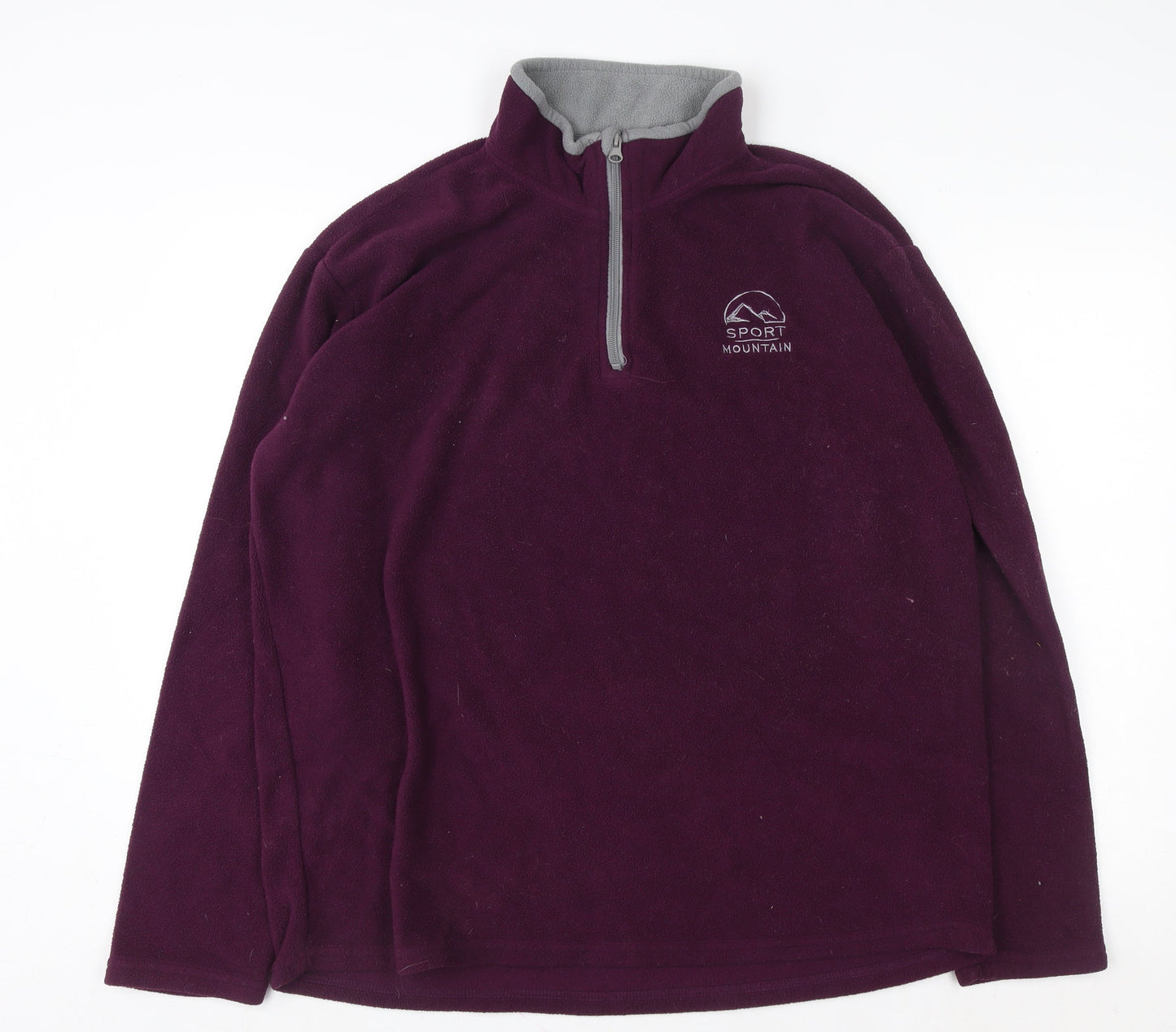 Mens UK Size 2XL atlasformen Purple Pullover Sweatshirt