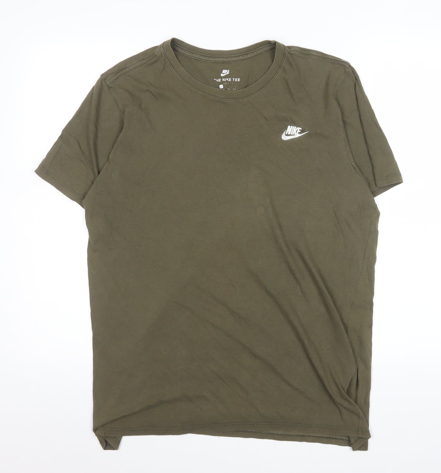 Mens UK Size L Nike Green  T-Shirt