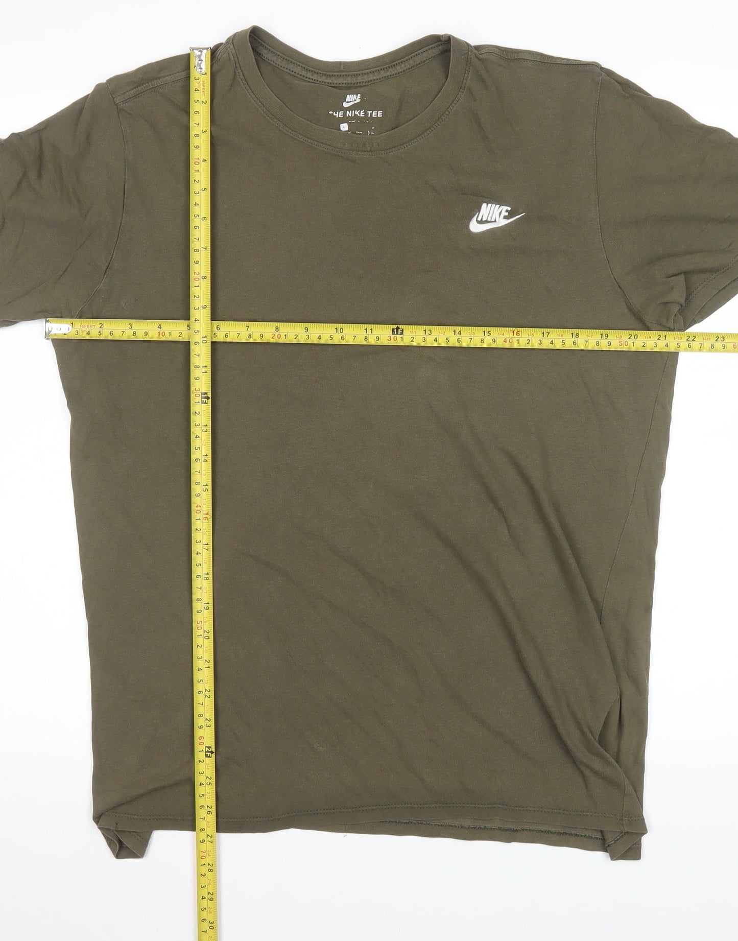 Mens UK Size L Nike Green  T-Shirt