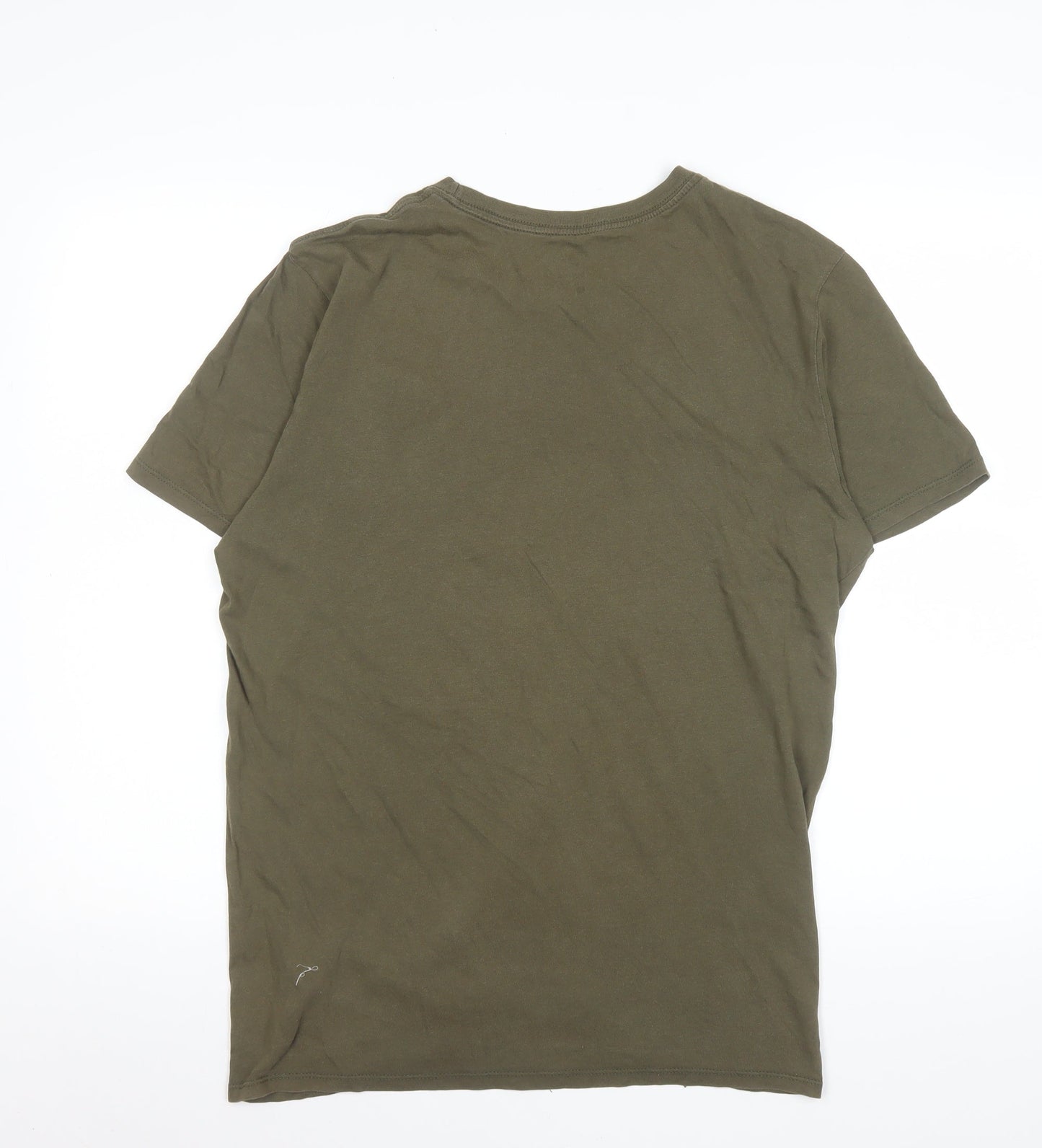 Mens UK Size L Nike Green  T-Shirt