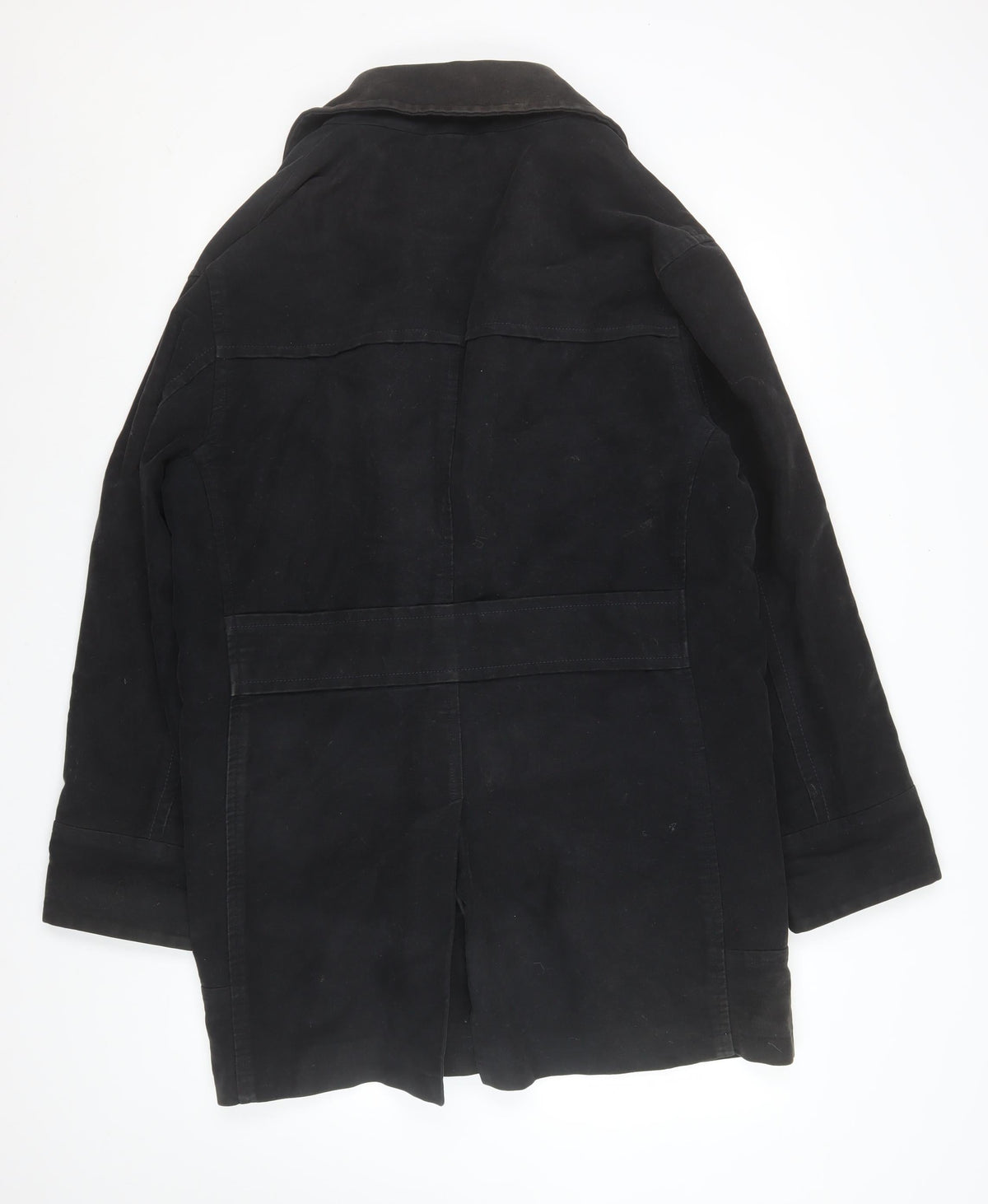 Mens UK Size L NEXT Black Overcoat