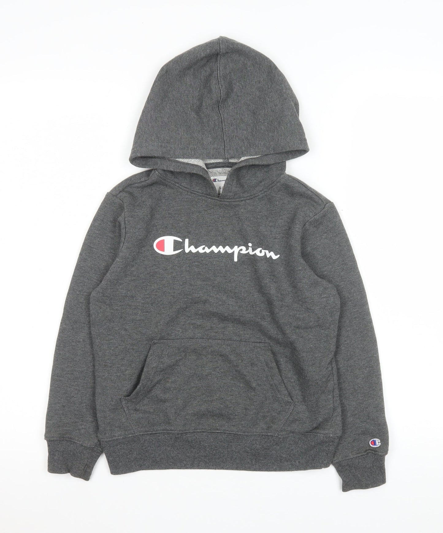 Boys UK Size 7-8 Years Champion Grey Pullover Hoodie