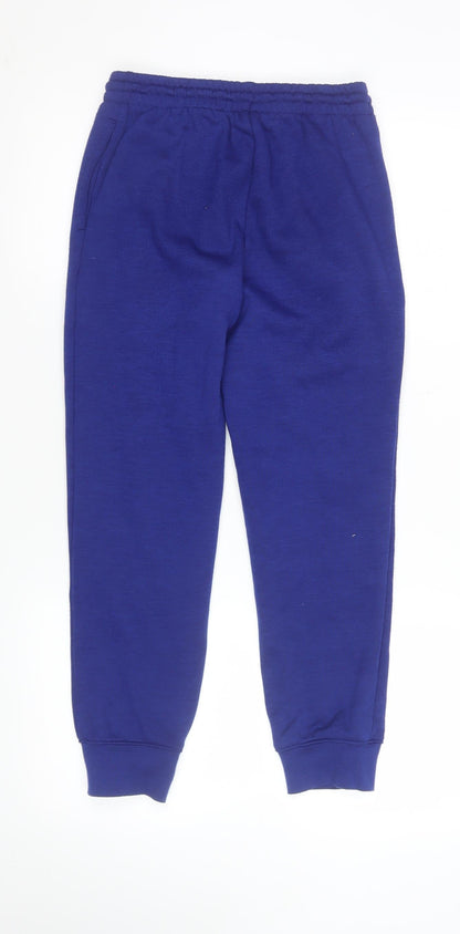 Jordan Boys Blue Jogger Sweatpants 10-12 Years Cotton Blend Activewear