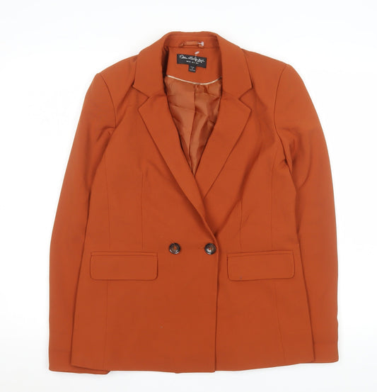 Womens UK Size 8 Miss Selfridge Regular Orange Blazer