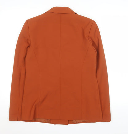 Womens UK Size 8 Miss Selfridge Regular Orange Blazer