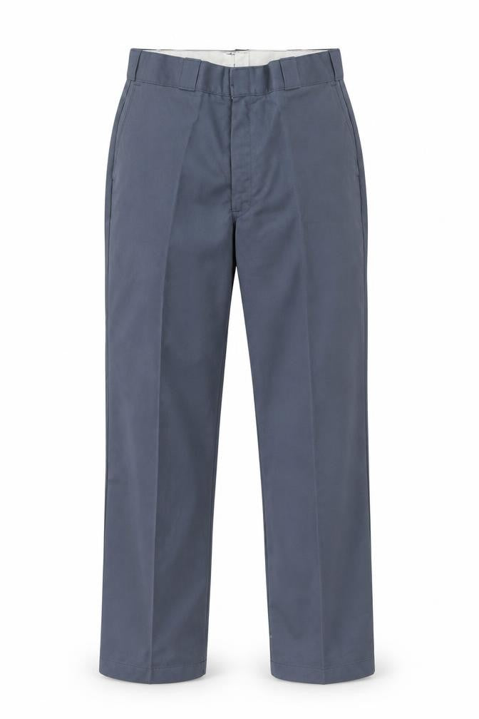 Mens UK Size M Dickies Regular Fit Chino Blue Trousers