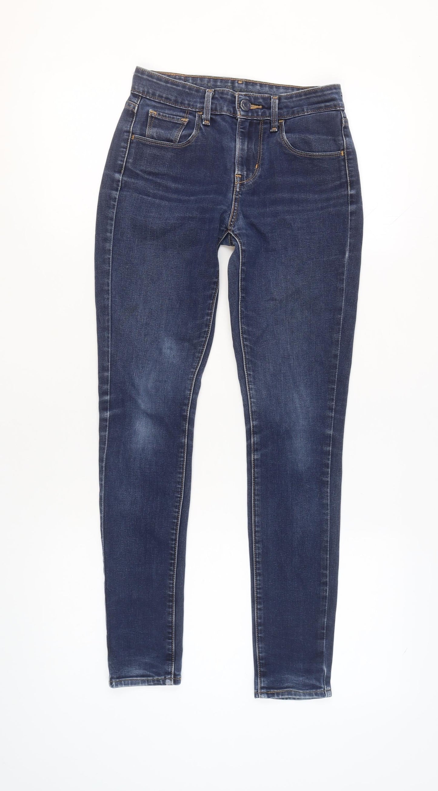 Womens UK Size 8 Levi's Slim Fit Skinny Blue Jeans