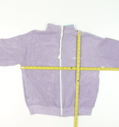Womens UK Size M Umbro Purple Gym & Training Running & Jogging Football Jacket