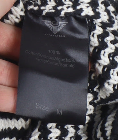 Mens UK Size M G-Nious Black Pullover Jumper