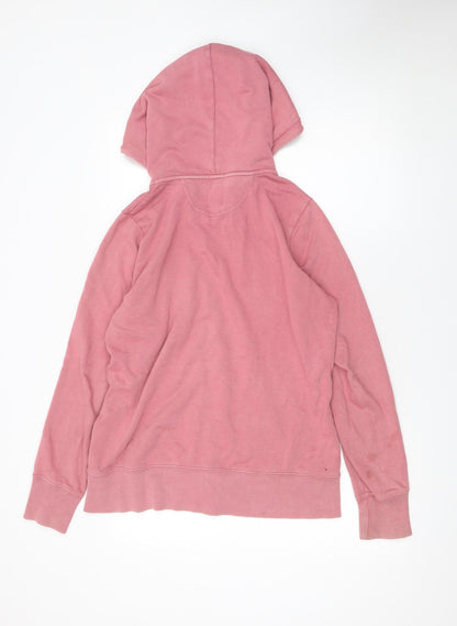 Womens UK Size M Gap Pink Full Zip Hoodie