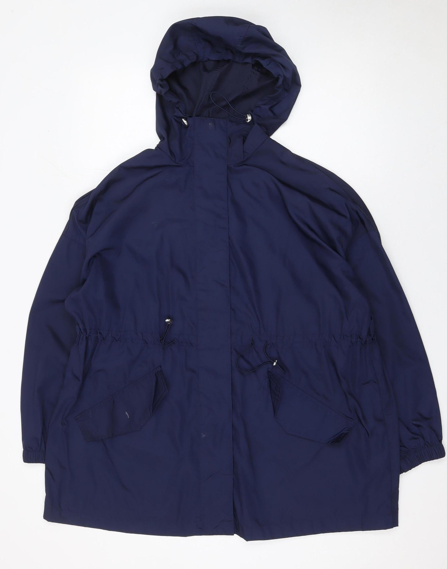 Womens UK Size S Matalan Blue Parka Coat