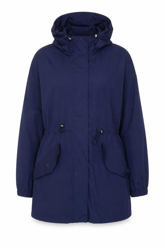 Womens UK Size S Matalan Blue Parka Coat