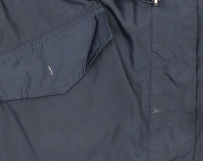 Womens UK Size S Matalan Blue Parka Coat