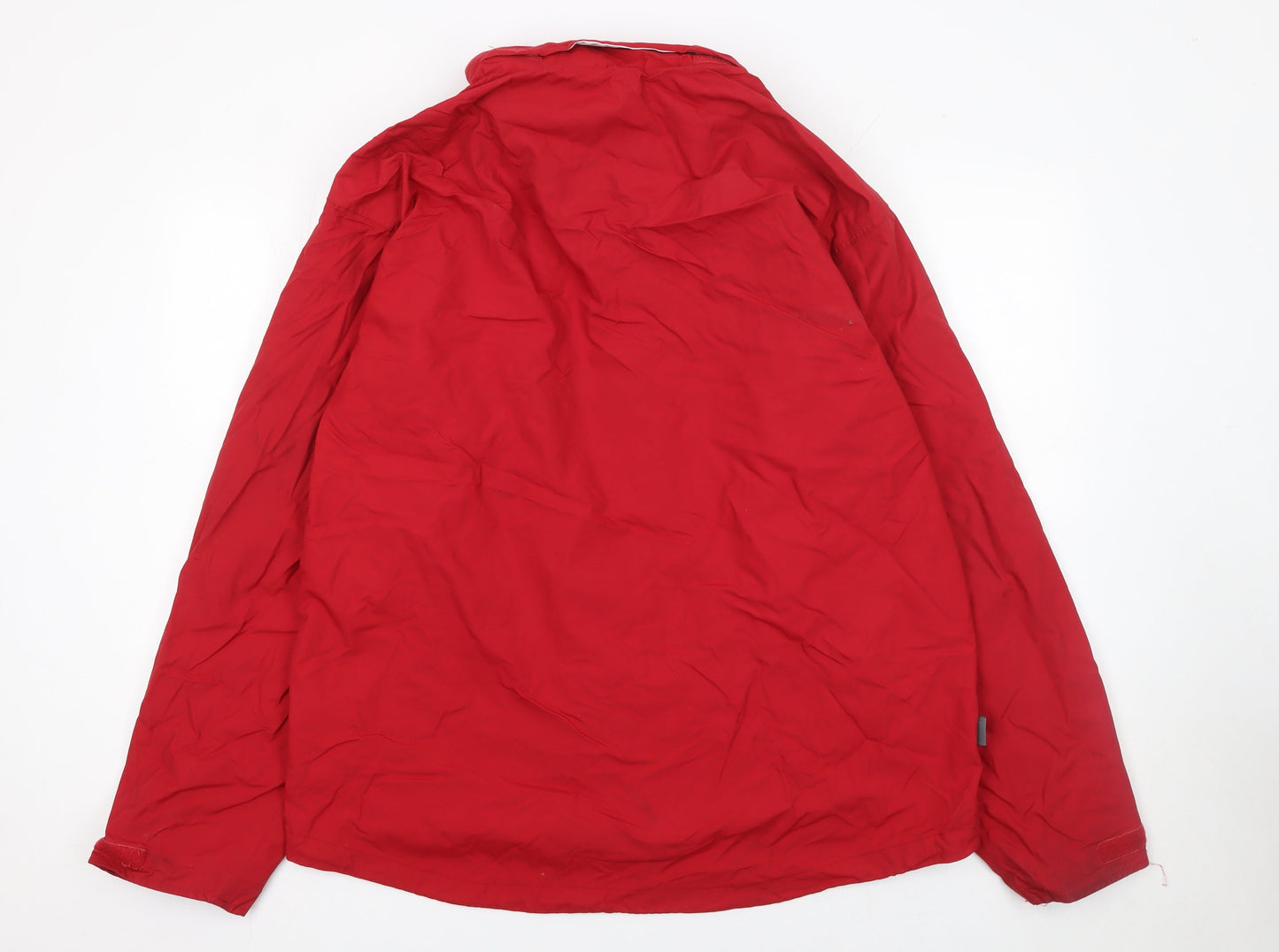 Mens UK Size XL Granite Red Rain Coat
