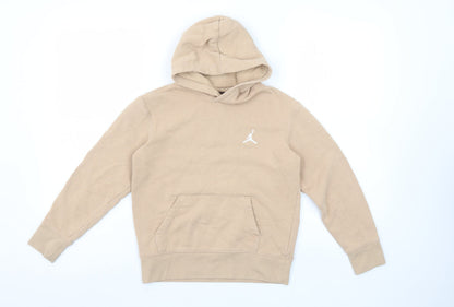 Boys UK Size 8-10 Years Jordan Beige Pullover Hoodie