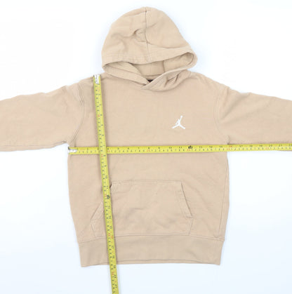 Boys UK Size 8-10 Years Jordan Beige Pullover Hoodie