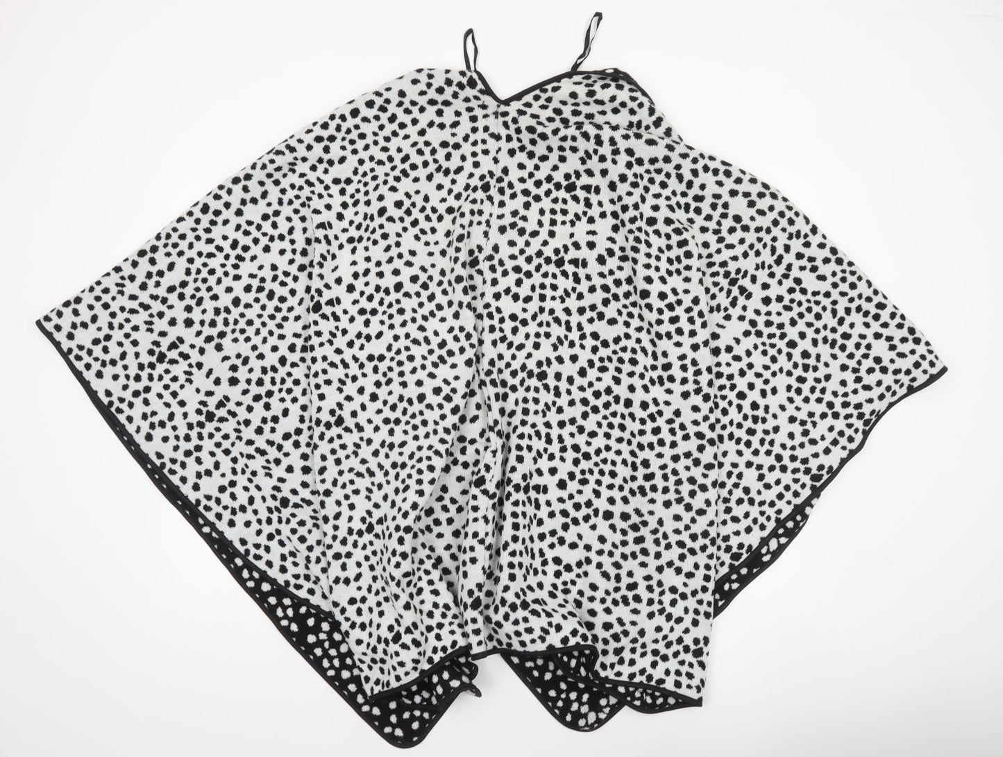 Womens UK Size One Size Bonmarché Black Cape Jumper