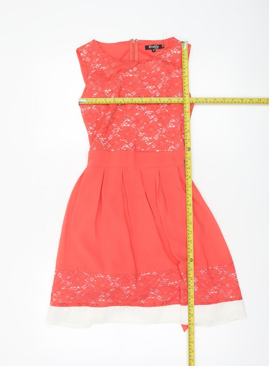 Womens UK Size 10 Stella Morgan Fit & Flare Dress