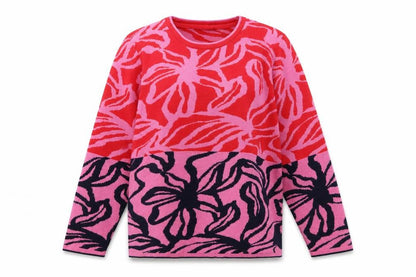 Womens UK Size XL Micha Pink Pullover Jumper