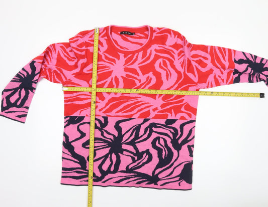 Womens UK Size XL Micha Pink Pullover Jumper