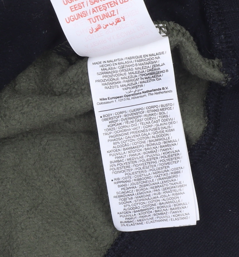Boys UK Size XL Nike Green Pullover Hoodie