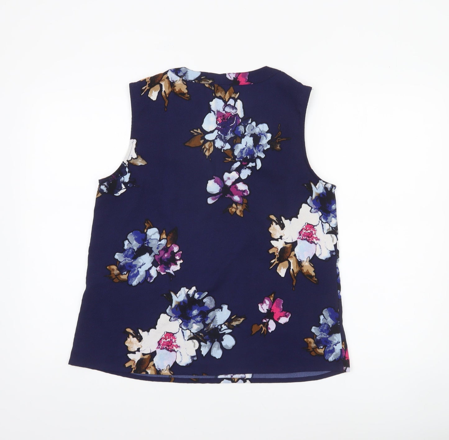 Womens UK Size M VERO MODA Blue Basic Blouse