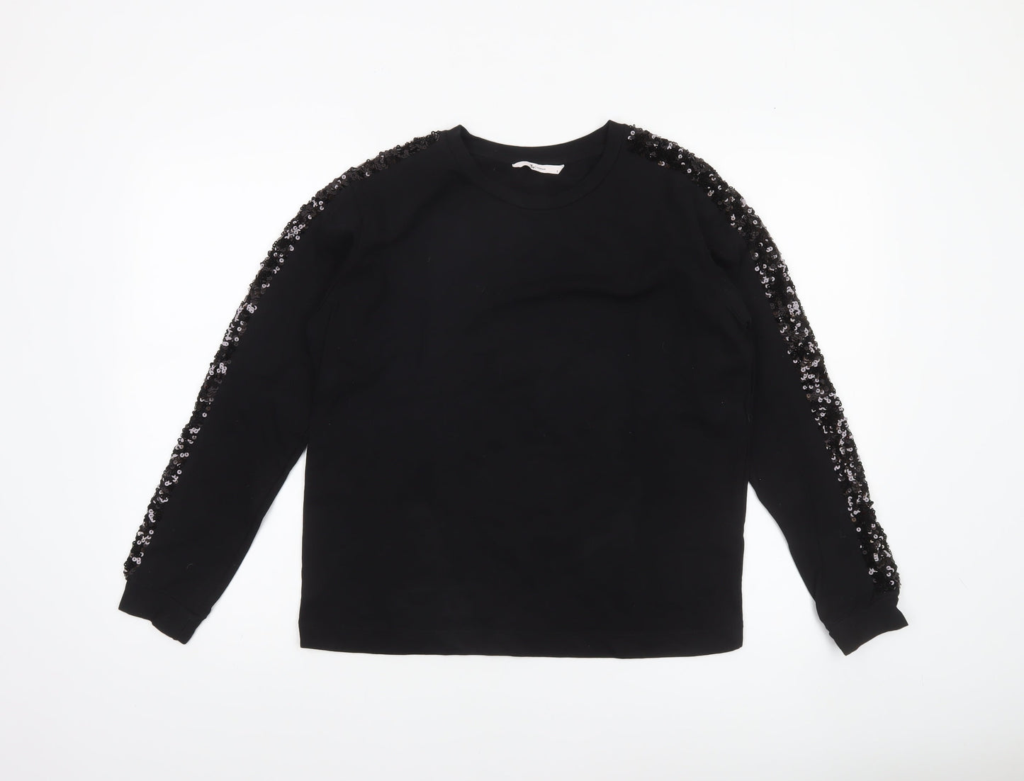 Womens UK Size 8 TU Black Pullover Sweatshirt