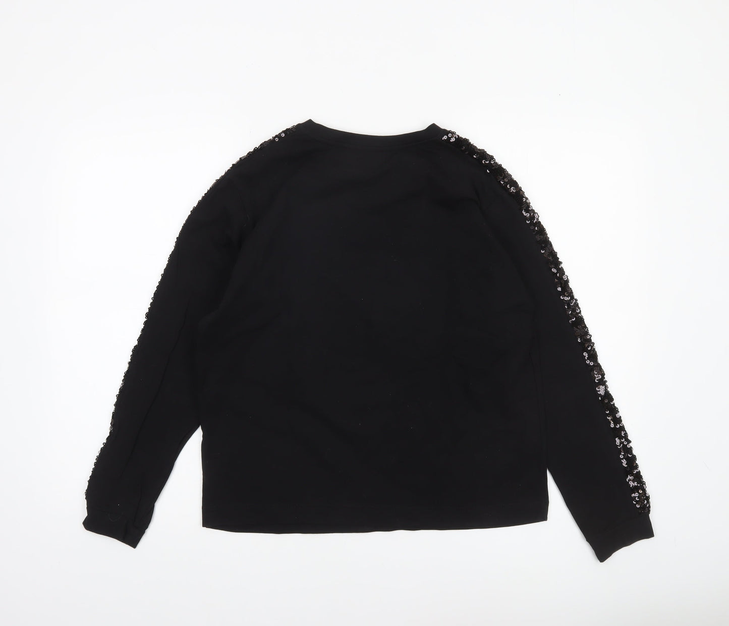 Womens UK Size 8 TU Black Pullover Sweatshirt