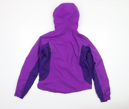 Boys UK Size 13 Years Karrimor Purple Rain Coat