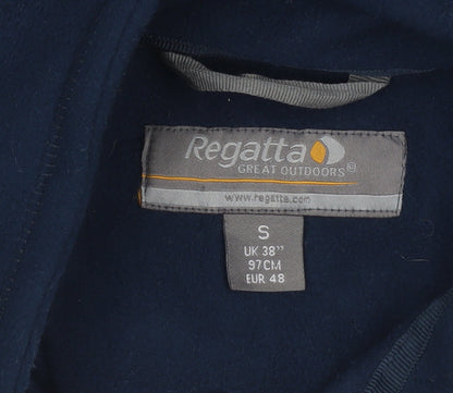 Mens UK Size S Regatta Blue Basic Jacket