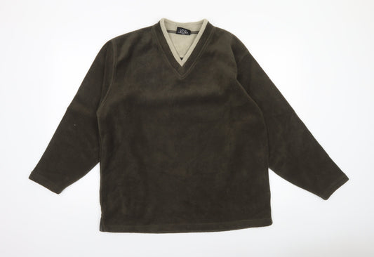 Mens UK Size S Originals Brown Pullover Sweatshirt