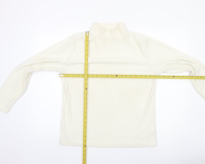 Womens UK Size 16 Cotton Traders Ivory Basic Blouse