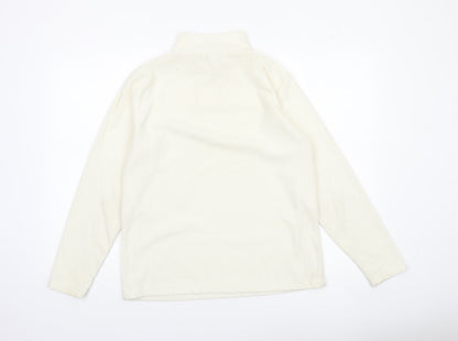Womens UK Size 16 Cotton Traders Ivory Basic Blouse
