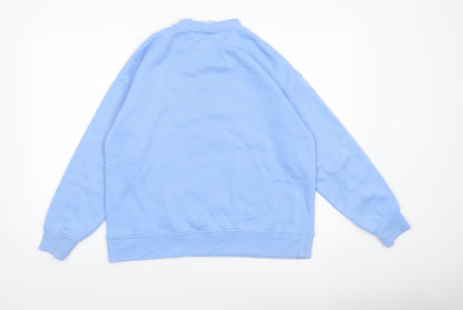 Womens UK Size S Disney Blue Pullover Sweatshirt