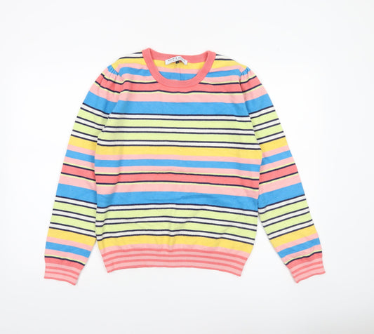 Womens UK Size L Kelly & Grace Multicoloured Pullover Jumper
