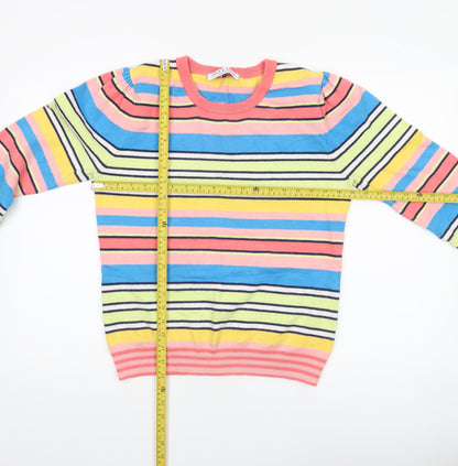 Womens UK Size L Kelly & Grace Multicoloured Pullover Jumper
